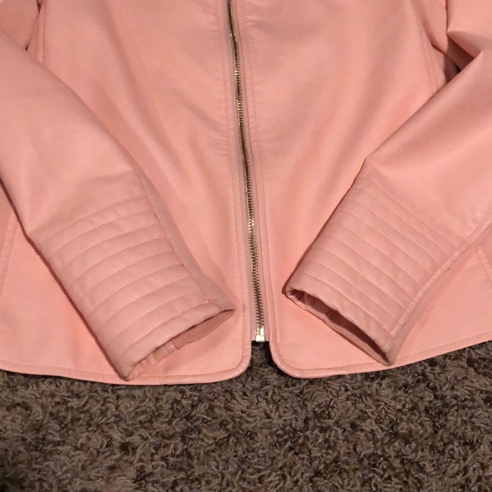 Calvin Klein Leather Jacket - Picture 4 of 6